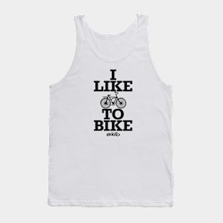 I Like To Bike-4 Tank Top